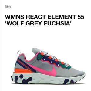 Nike Womens React sneakers 9.5